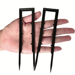 Gardening Shed Cloth Fixed Nails - 50/100PCS Plastic U shaped Ground Nails
