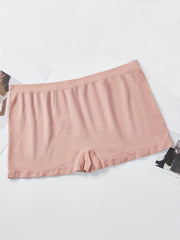 3 Pack Plus Size Seamless Boy Shorts Set