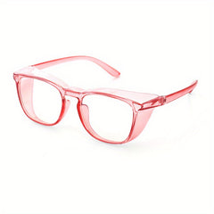 Men's Stylish Safety Goggles Windproof Frame Flat Light Glasses