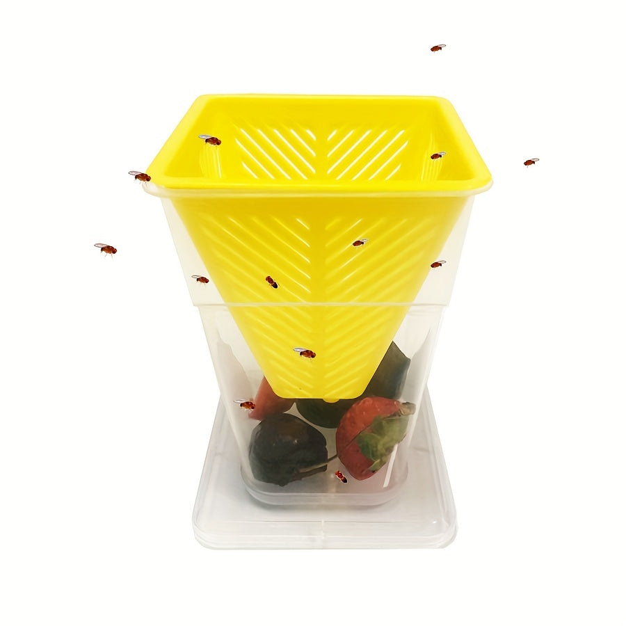 Reusable Fruit Fly Catcher for Home Kitchen Bug Control