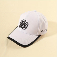 Small Flower 3D Hard Top Baseball Cap