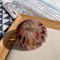 Stretchy Bird Nest Hair Claw Hairpin Ponytail Holder for Women Girls