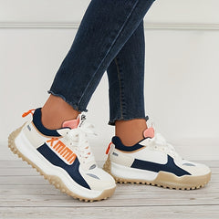 Thick Sole Chunky Sneakers Shock Absorption Sport Shoes