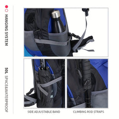 Large Capacity Foldable Duffel Bag for Cycling, Sports, and Travel