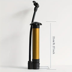 Golden Basketball Pump Household Inflatable Pump Mini Portable Pump