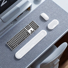 Memory Foam Keyboard Wrist Rest Set for Typing and Relieving Wrist