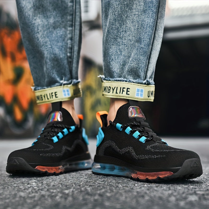 Men's Breathable Running Shoes Air Cushion Non Slip Sneakers