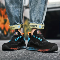 Men's Breathable Running Shoes Air Cushion Non Slip Sneakers