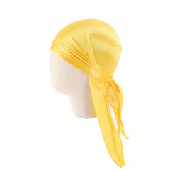 Silky Durag Boy's Pirate Cap Hip Hop Bandana Turban For Kids