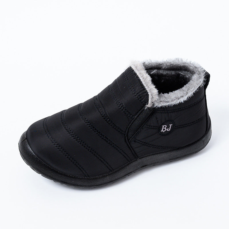 Women's Slip On Waterproof Fleece Boots