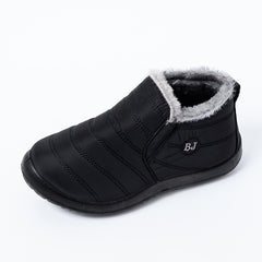 Women's Slip On Waterproof Fleece Boots