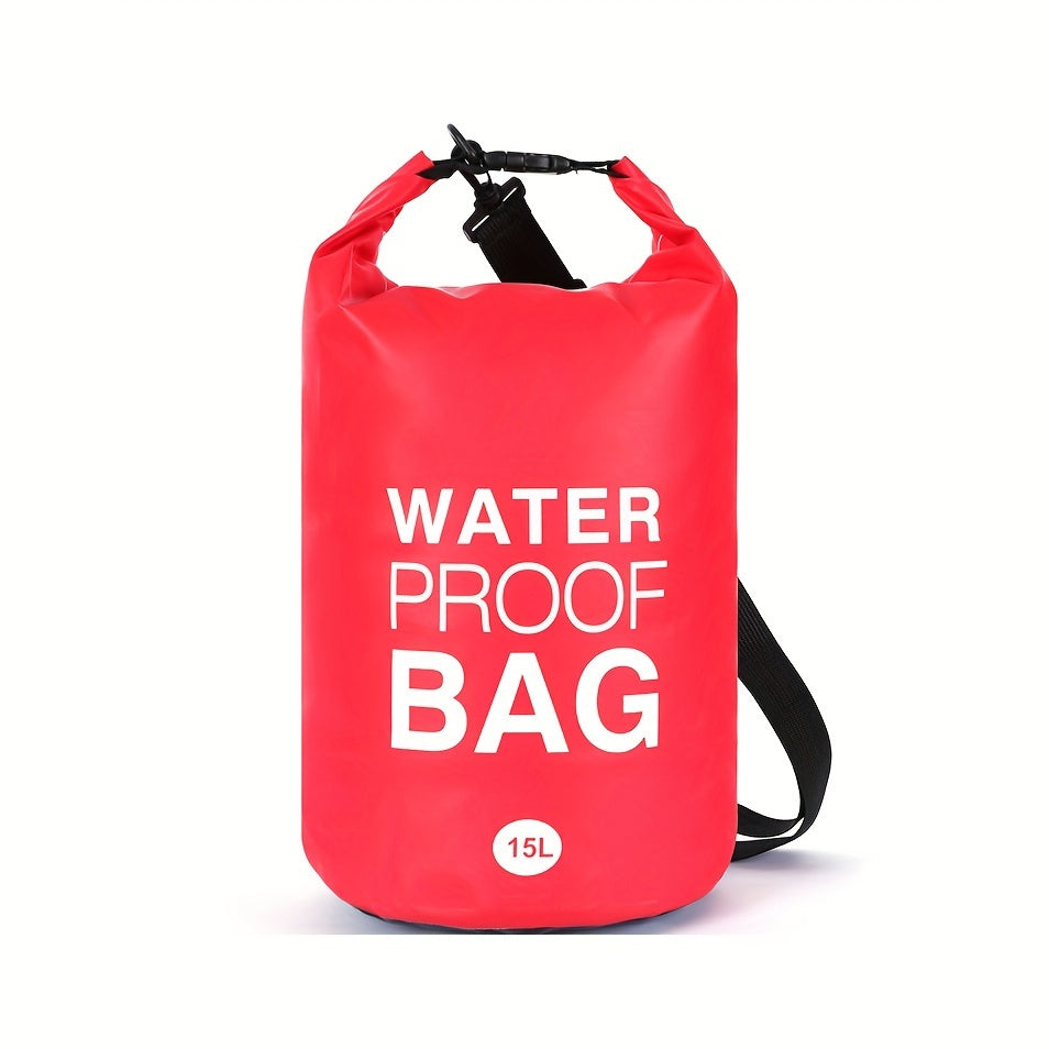15L PVC Shoulder Bag for Outdoor Sports