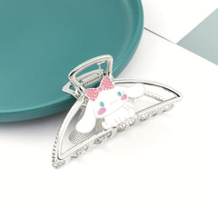 Cute Anime Hair Clip Geometric Metal Girl Hair Accessories Cosplay Jewelry