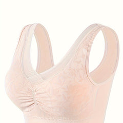 Lace Wireless Bra for Full Coverage