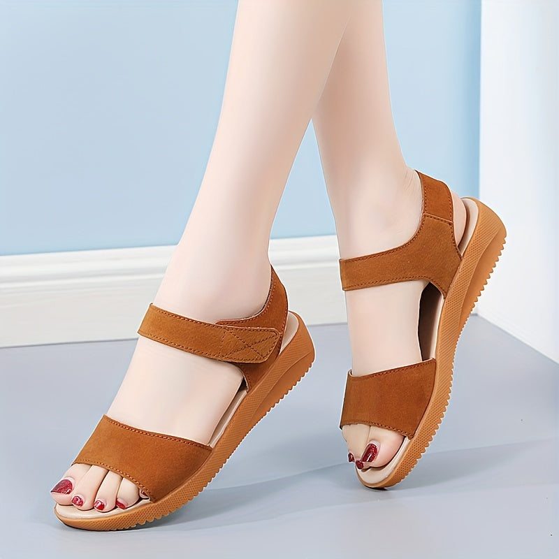 Women's Hook & Loop Fastener Summer Sandals