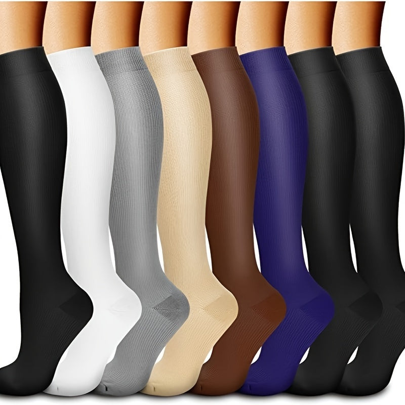 Men's Compression Sport Socks Sweat Absorbing Nylon Blend Socks