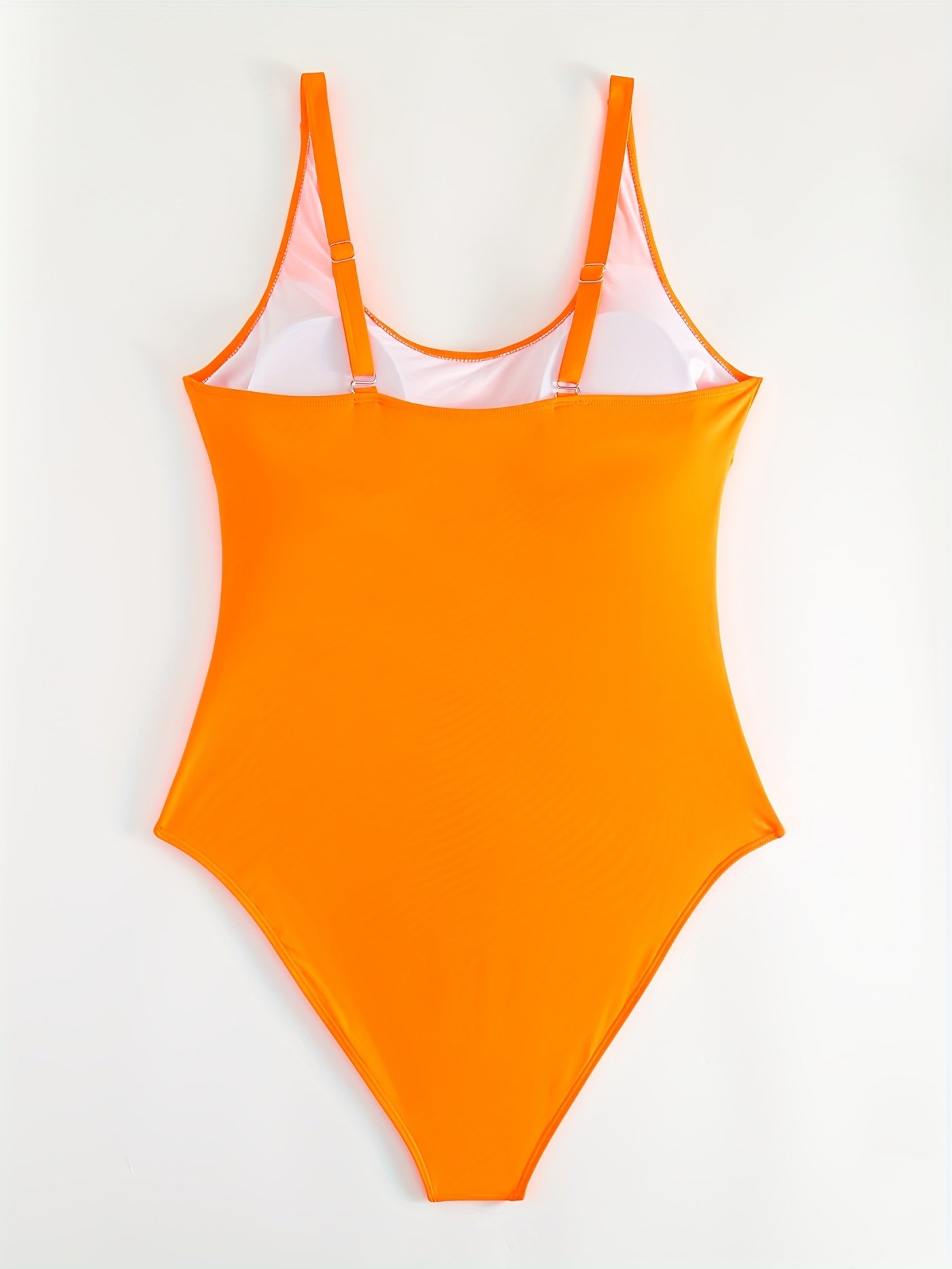 Women's Round Neck Padded One Piece Swimsuit