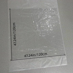 1pc Poly Square Tablecloth Desk Blotter PVC Clear Table Protector Cover