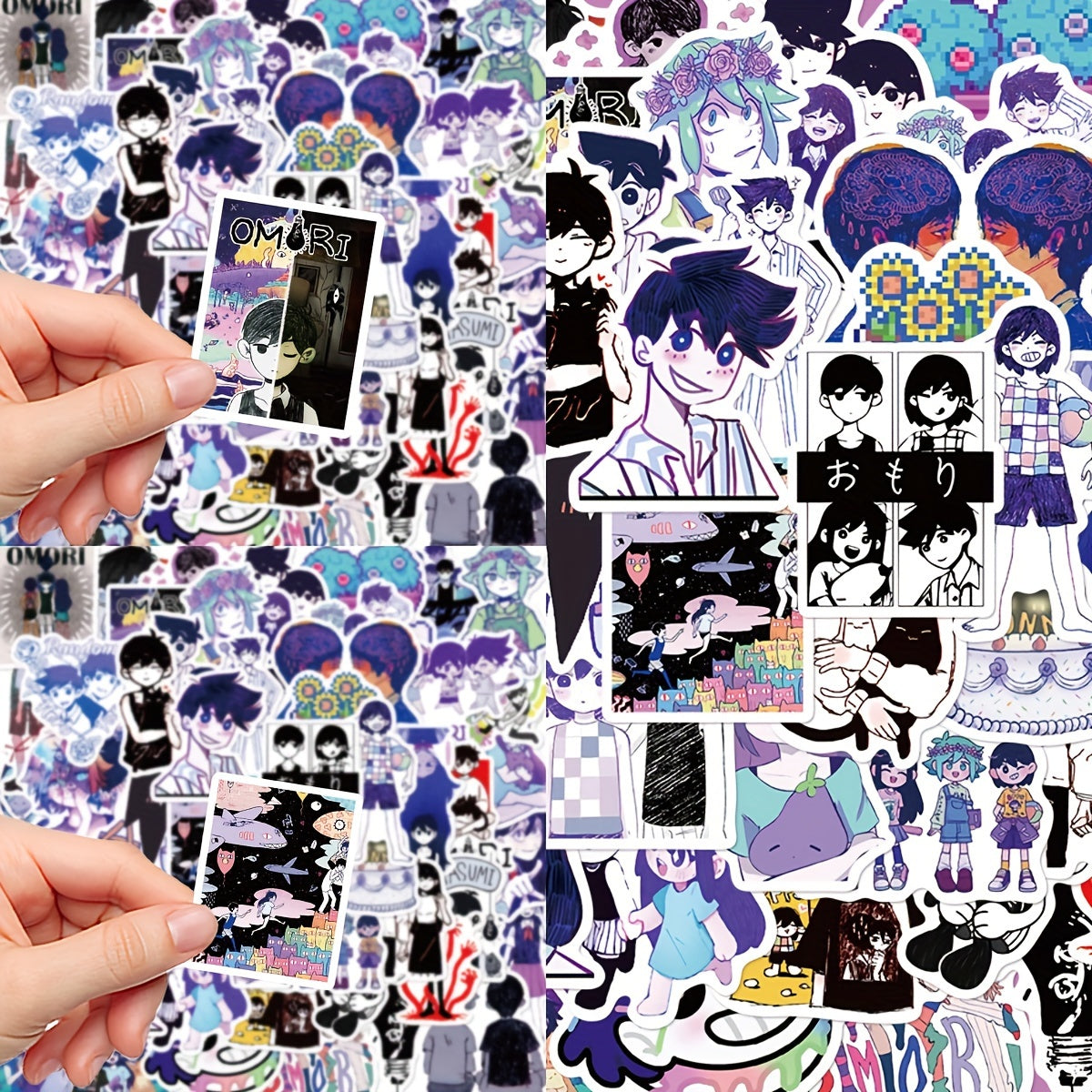 50pcs Big Forest Series Graffiti Stickers for Laptop Helmet Water Cup DIY Pack