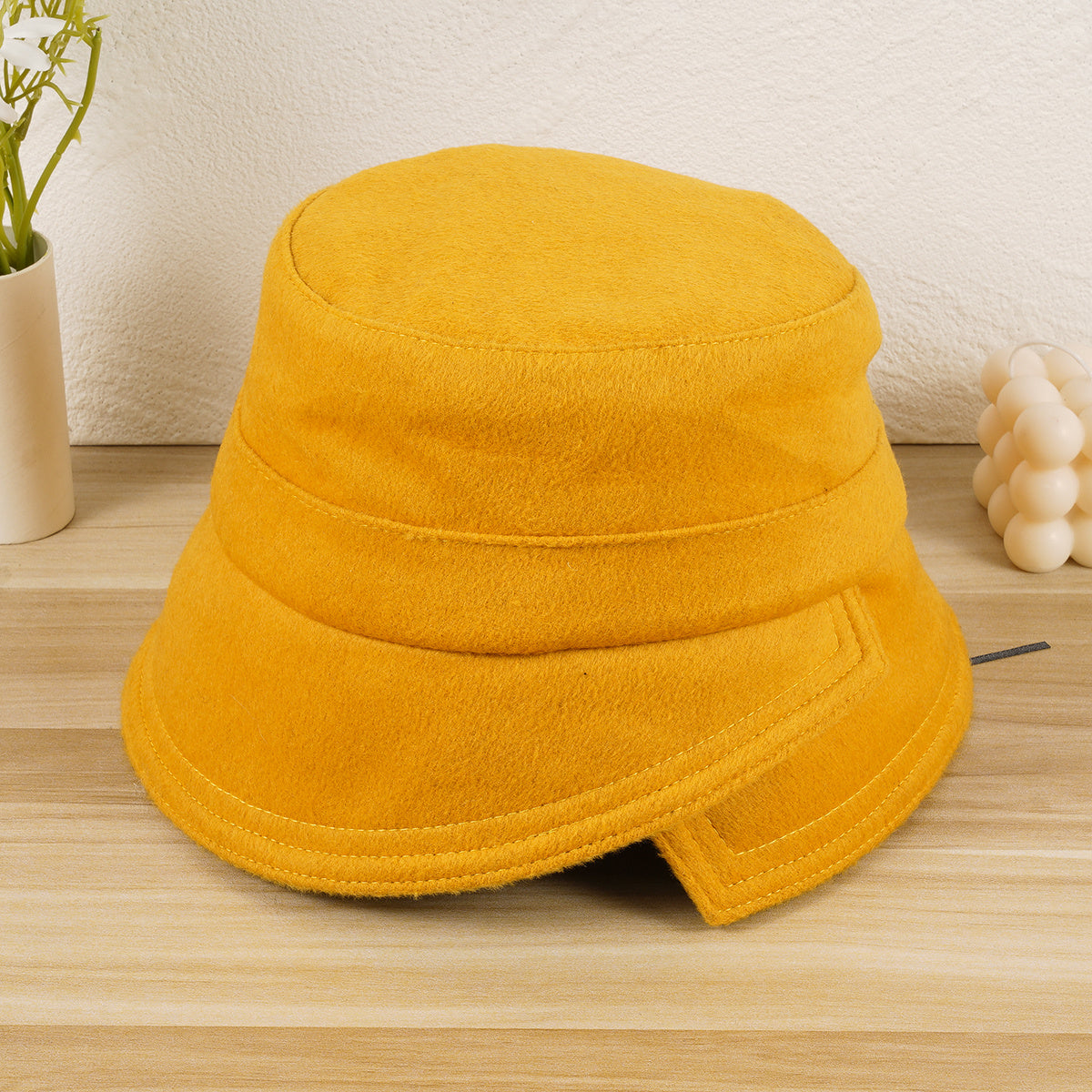 Plush Solid Bucket Hat Unisex Bucket Hat Bachelorette Party Matching Hats
