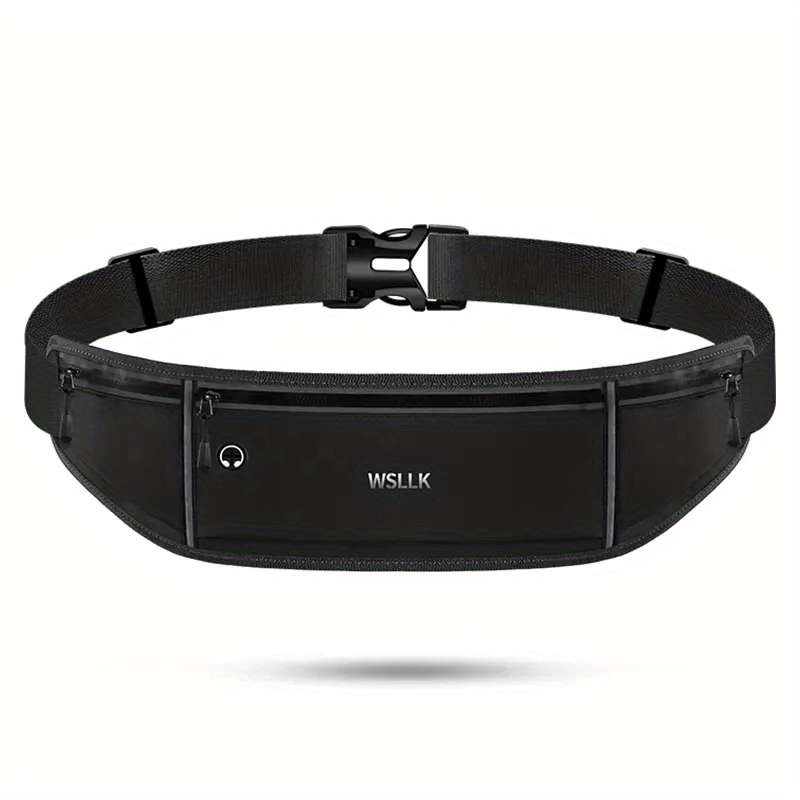 Reflective Running Waist Bag with Phone Storage and Tactical Belt