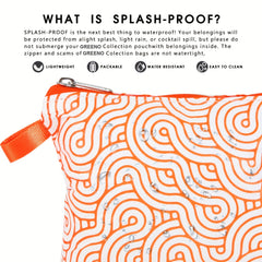 5pcs Durable Wet Dry Travel Bag Water Resistant Zipper Reusable Bags