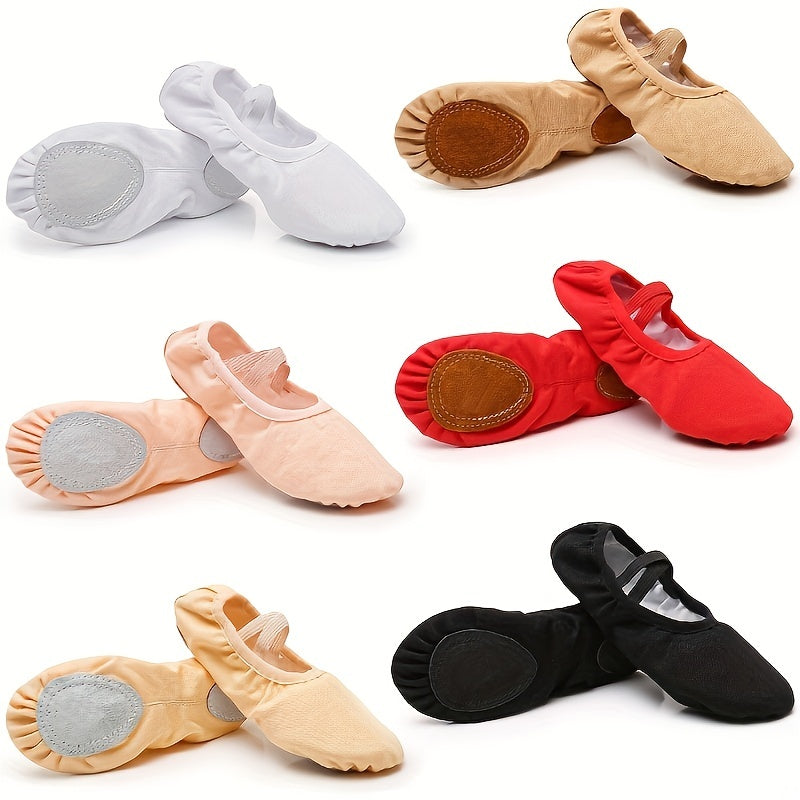 Girl's Princess Shoes Soft soled Sandals For Performance Ballet Dancing