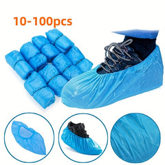 100pcs Anti Skid Disposable Shoe Covers Carpet Protection
