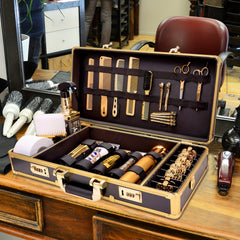 Salon Hair Cutting Kit Organizer with Password Lock