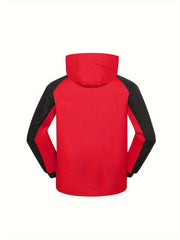 Women's Thermal Windproof Hooded Jacket Waterproof Coat