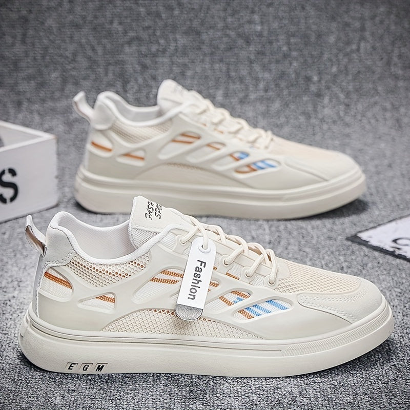 Men's Skate Shoes Lace up Sneakers Breathable