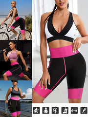 Women's Sauna Body Shaped Shorts Slimming Fitness Exercise Yoga Shorts
