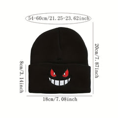 Ghost Knitted Hat Adult Windproof Warm Pullover Hat