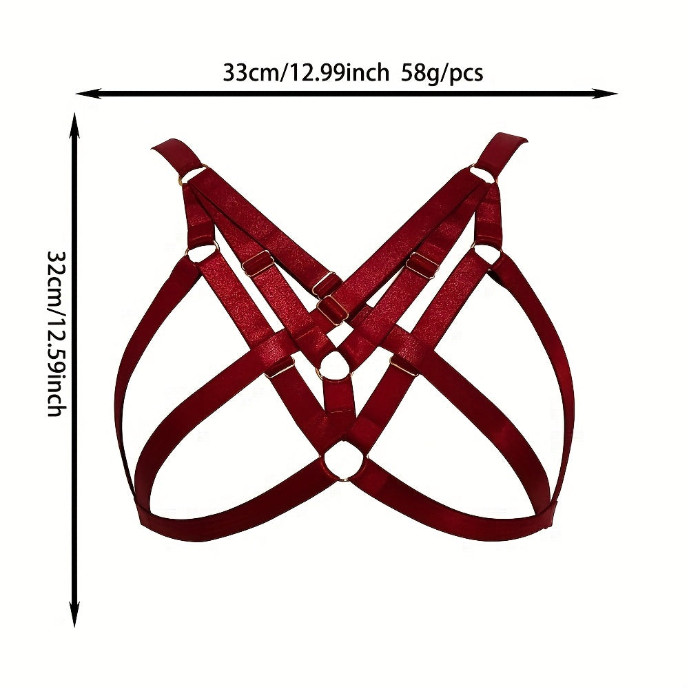 Sexy Hollow Out Cage Body Suspenders Lingerie