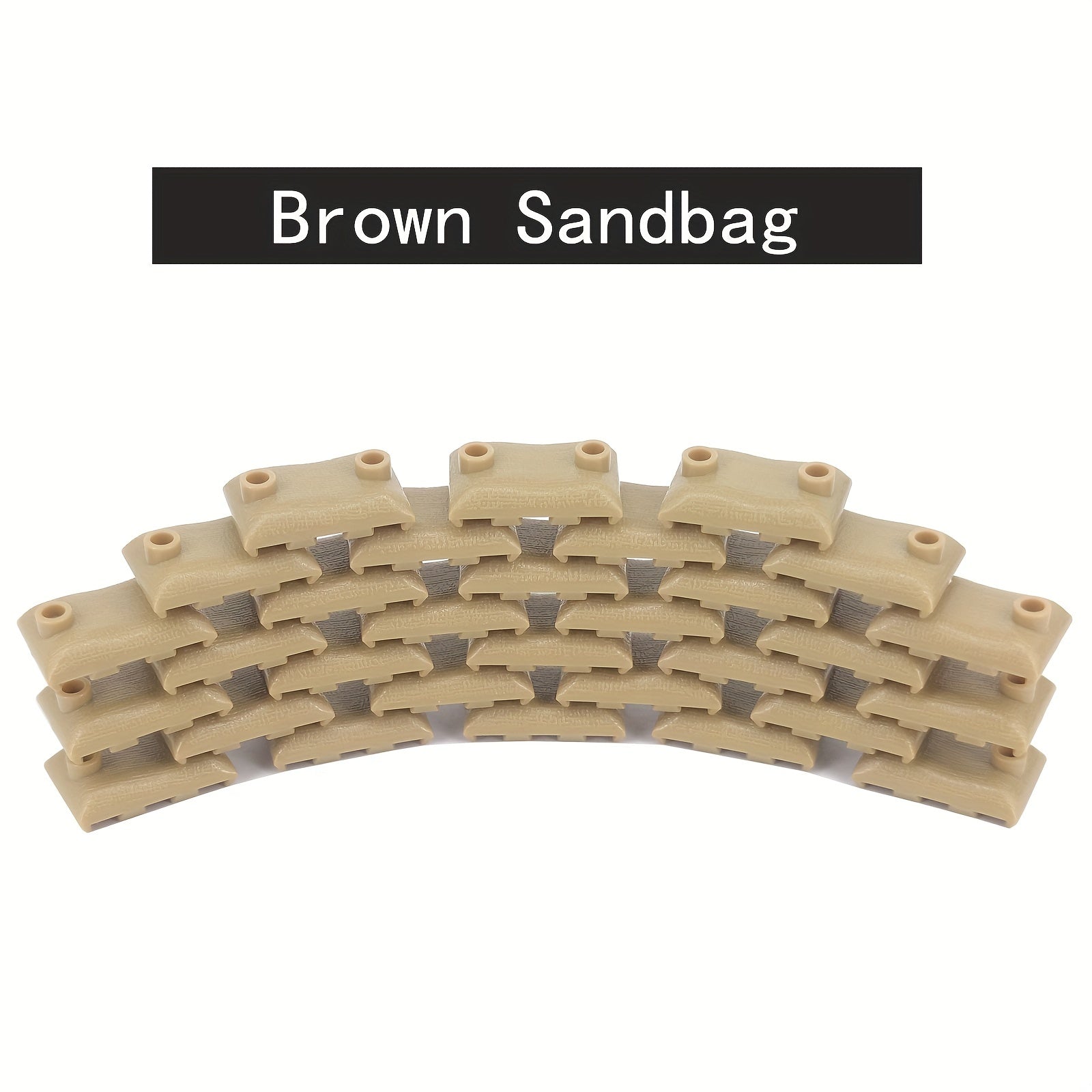 Sandbag Building Block Toy Multifunctional Sandbag Building Scene Accessories