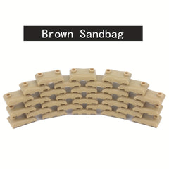 Sandbag Building Block Toy Multifunctional Sandbag Building Scene Accessories