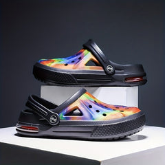 Men's Camo Lightweight Summer Garden Clogs Non Slip Shoes
