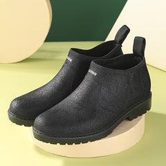 Men's Waterproof Slip On Rain Shoes - Outdoor Working Fishing