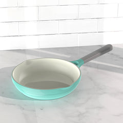 Non Stick Wok with Lid 9.45in - Perfect for Cooking - Durable and Easy to Clean