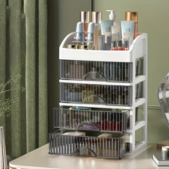 Clear Makeup Organizer Big & Spacious Cosmetic Display Case