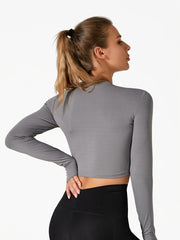 High Impact Long Sleeve Yoga Tee Women's Activewear