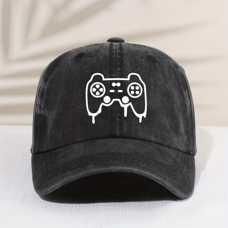 Vintage Game Console Distressed Cap Sun Protection