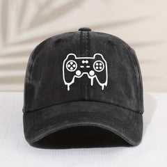 Vintage Game Console Distressed Cap Sun Protection