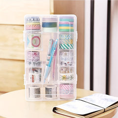 15 Grid Adjustable Plastic Storage Box Room Decor