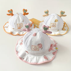 Summer Mesh Baby Bucket Hat Hand Wash