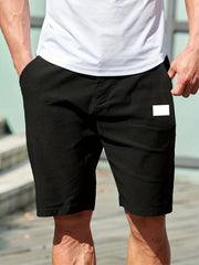 Men's Casual Stretch Suit Shorts for Spring Summer Business