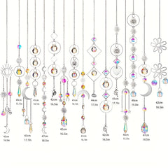 Crystal Suncatcher Hanging Garden Light Catcher Window Chandelier Pendant