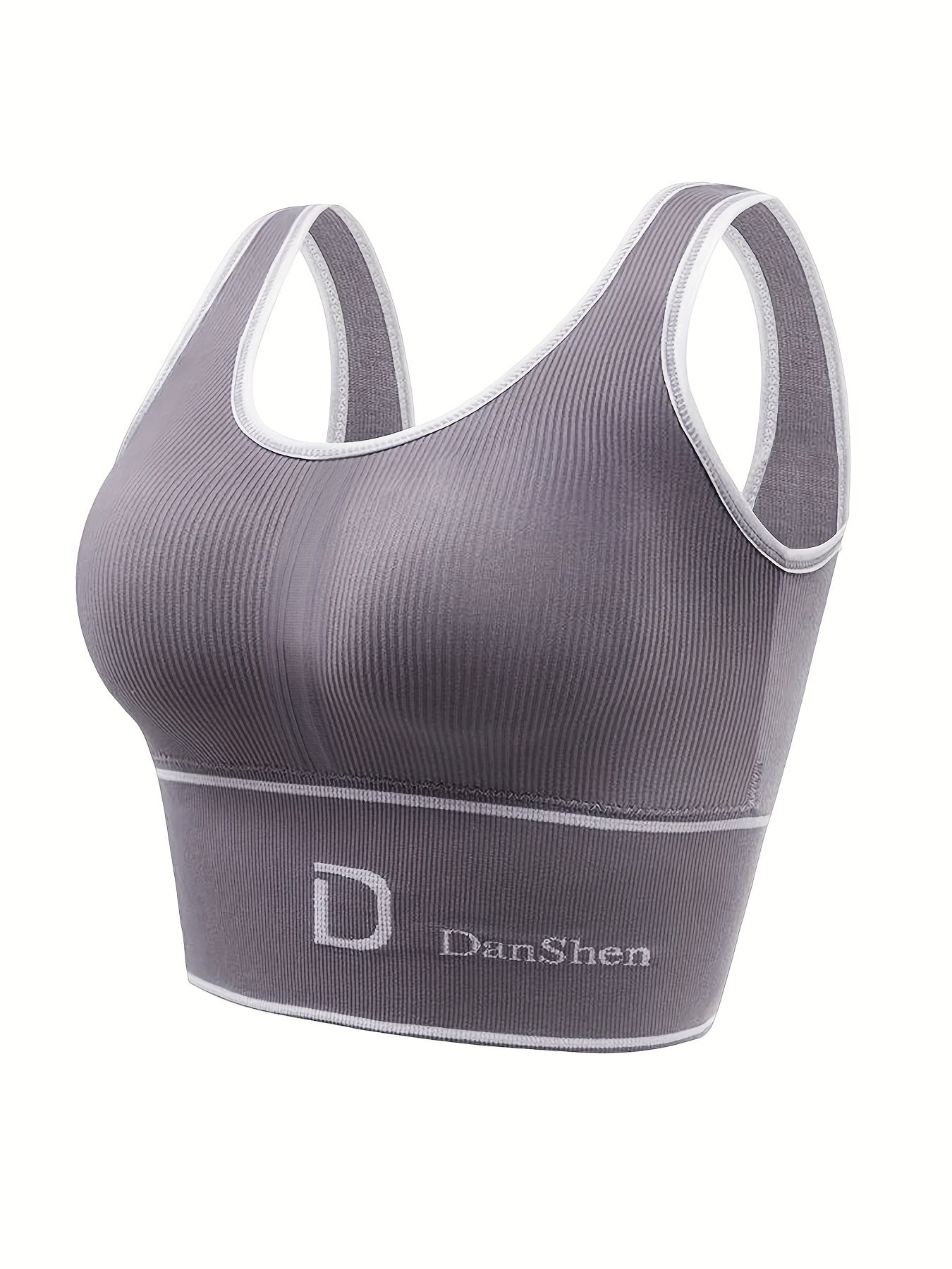 5 Pack Plus Size Sports Bra Women's Plus High Stretch Push Up Bra