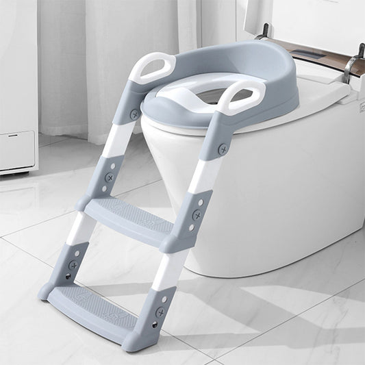 Kids Foldable Toilet Seat with Ladder for Potty Training
