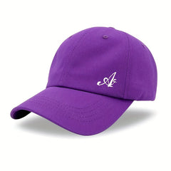 Printed Baseball Cap Solid Sunshade Dad Hat Lightweight Adjustable Sun